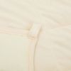 Weighted Blanket Light Cream 53.9"x78.7" 13.2 lb Fabric