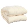 Weighted Blanket Light Cream 78.7"x78.7" 19.8 lb Fabric